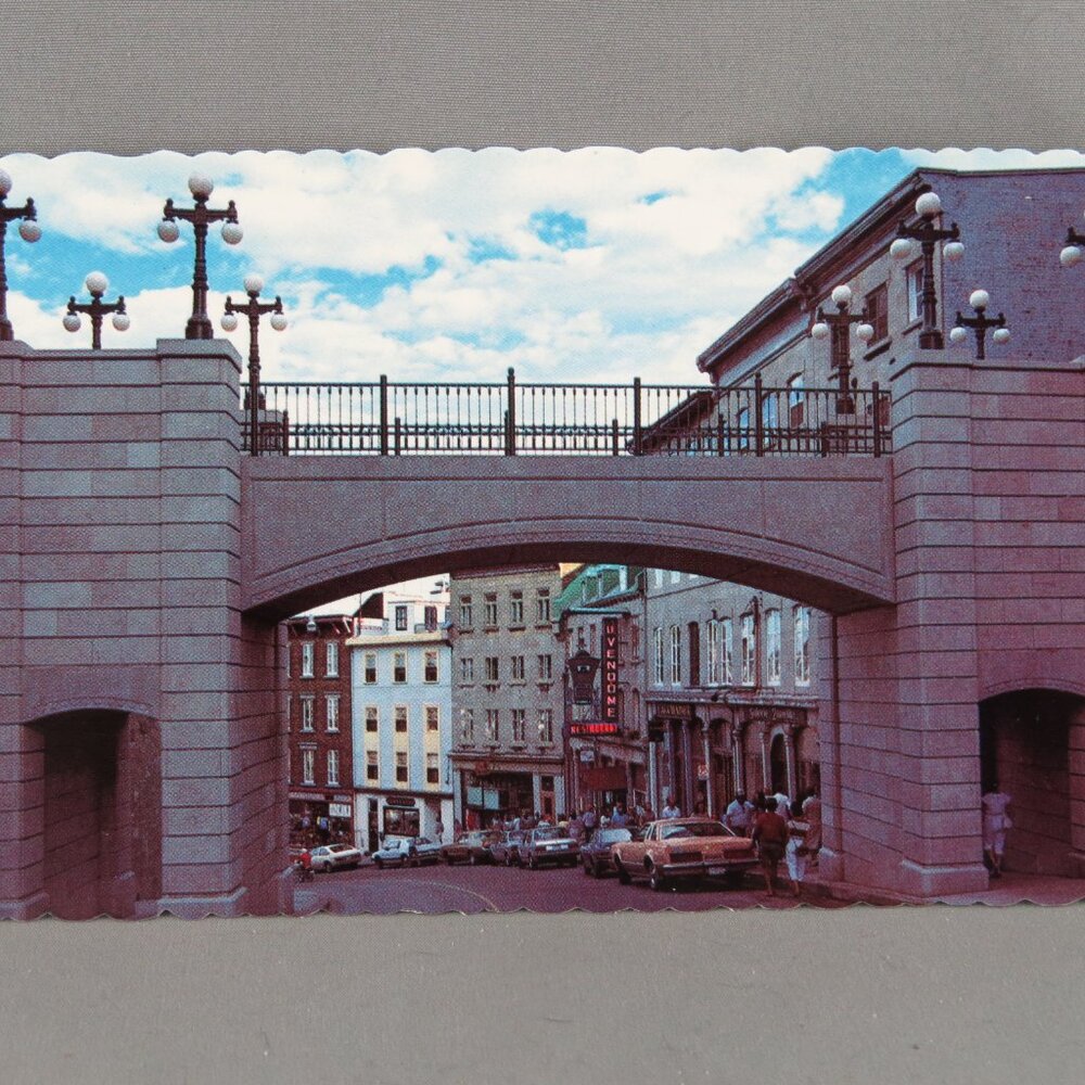 Vintage Postcard - Prescott Porte Quebec City - Dexter Press